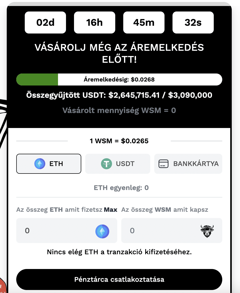 wsm tarca csatlakoztatasa