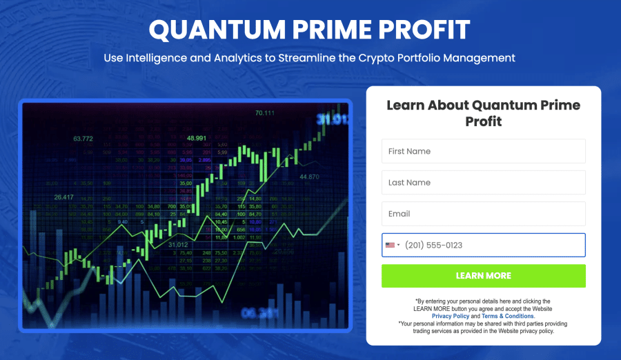 Quantum Prime Profit főoldal