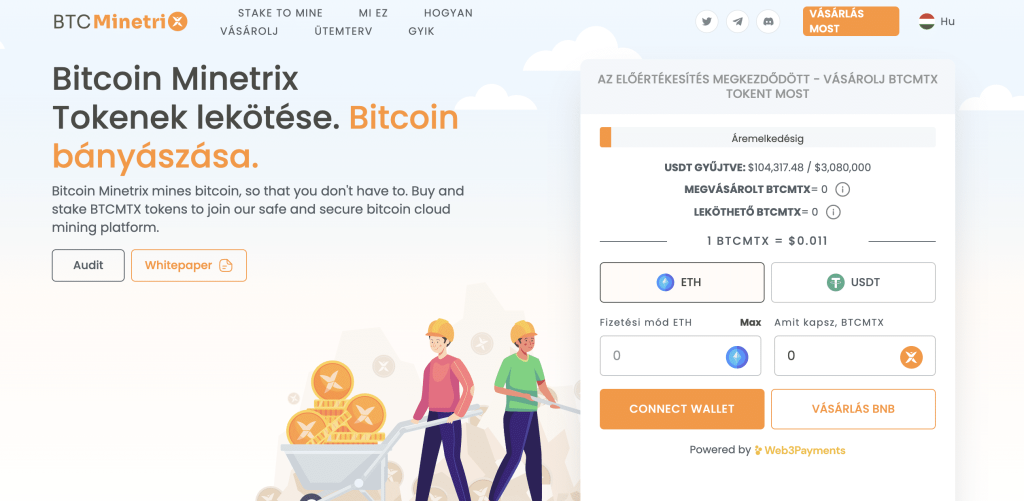 bitcoin minetrix fooldal