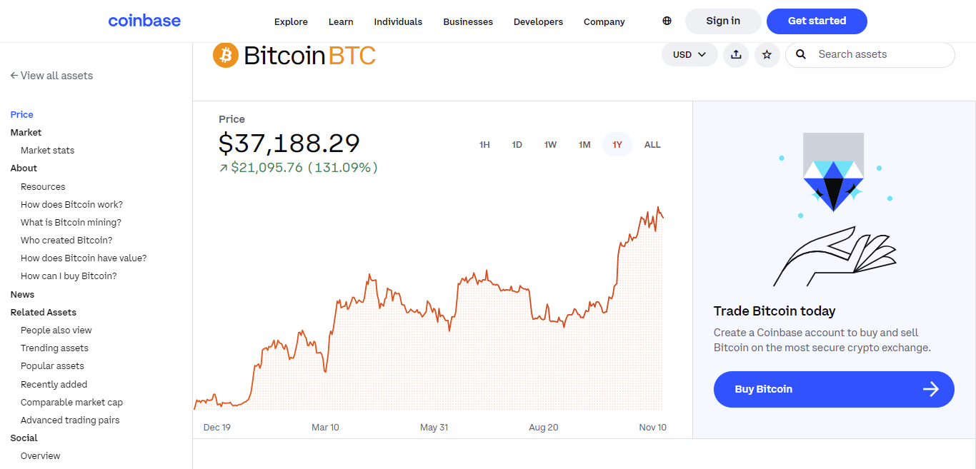 coinbase-btc-usd