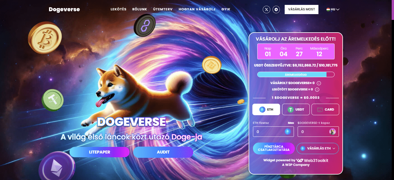 dogeverse fooldal