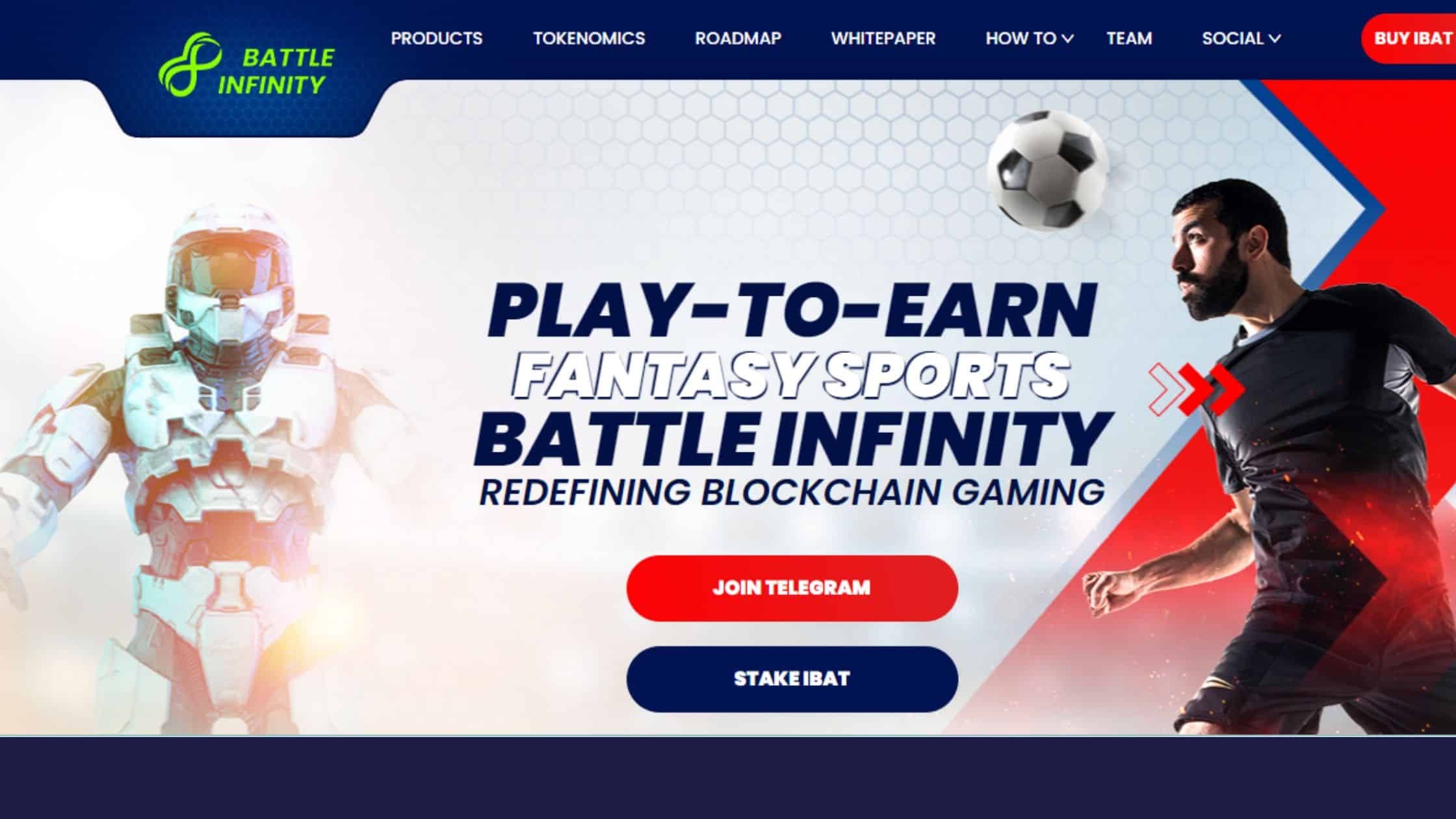 Battle infinity homepage