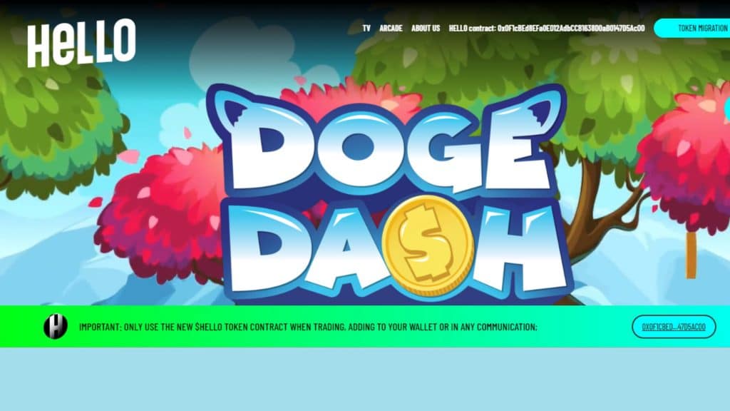 dogedash homepage