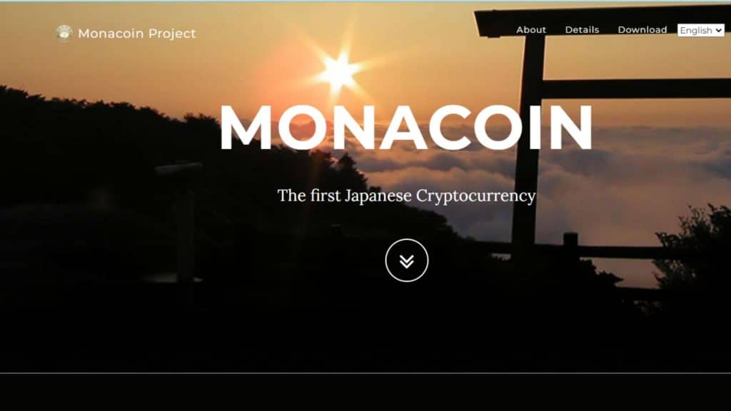 mona coin homepage