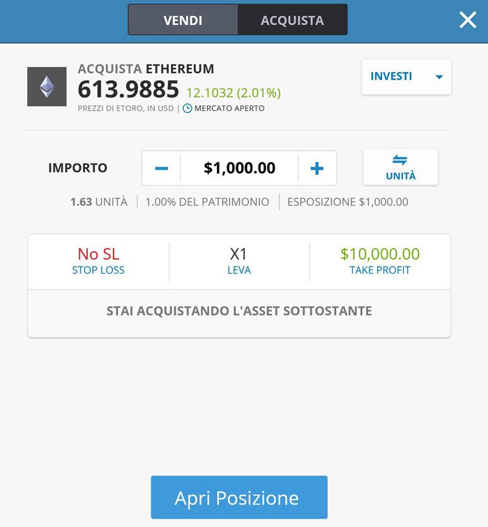 Acquistare Ethereum_etoro