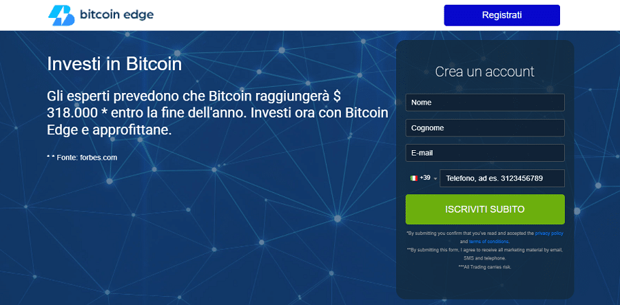Recensione di Bitcoin Edge