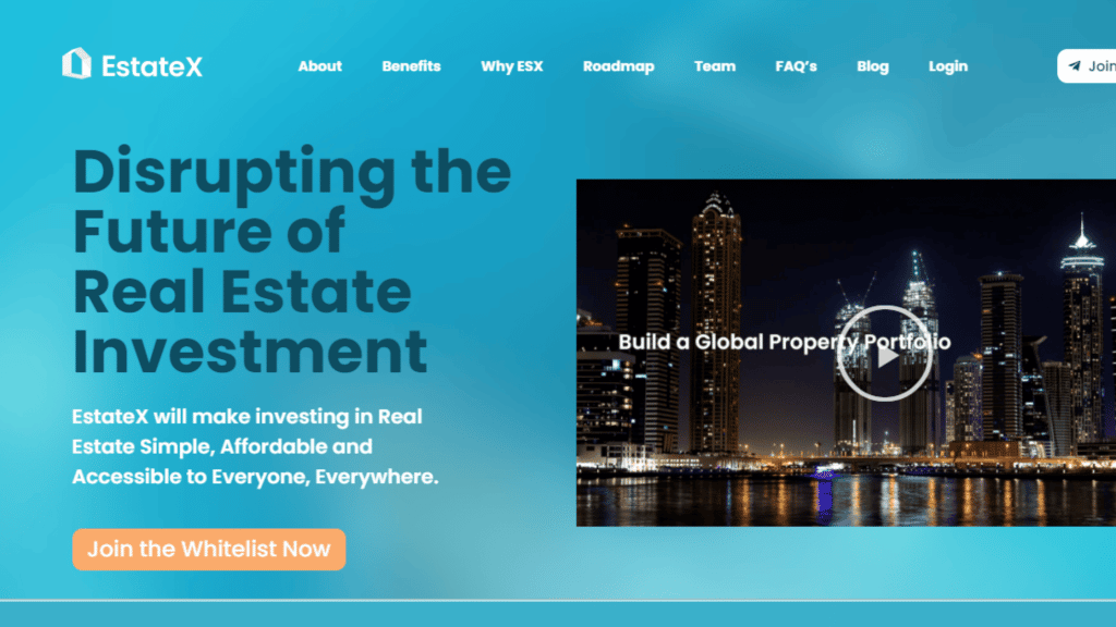 EstateX - L’ecosistema che garantisce rendite passive dal mercato immobiliare
