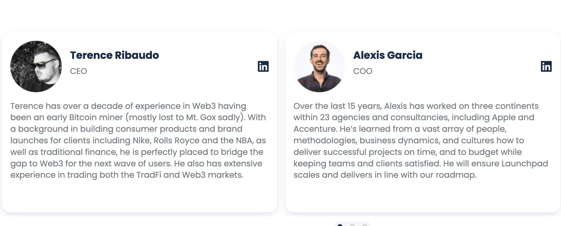 Team di Launchpad XYZ