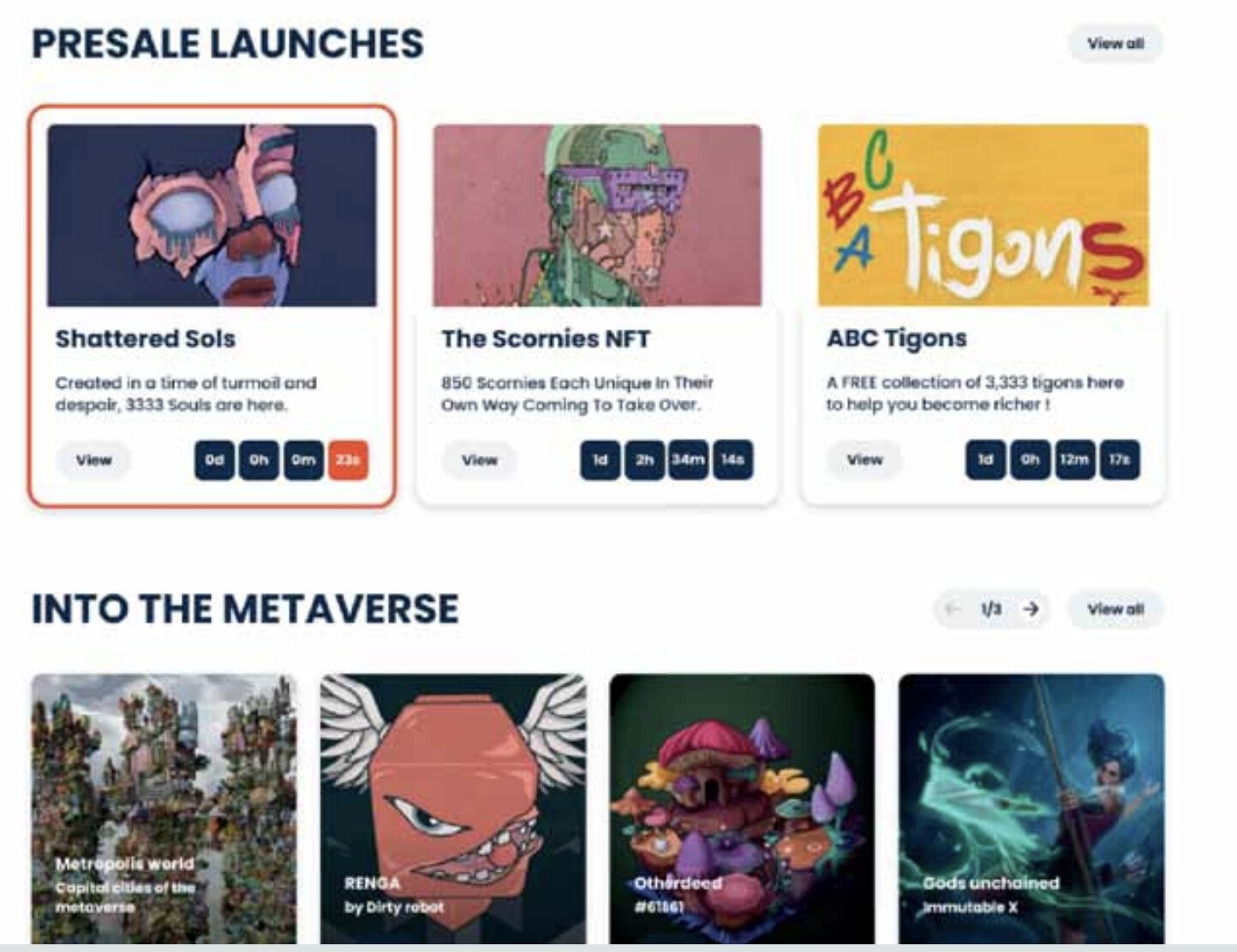 Presale su Launchpad XYZ