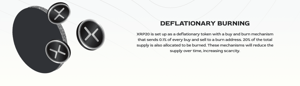 Come comprare XRP20 - Burning deflazionario 