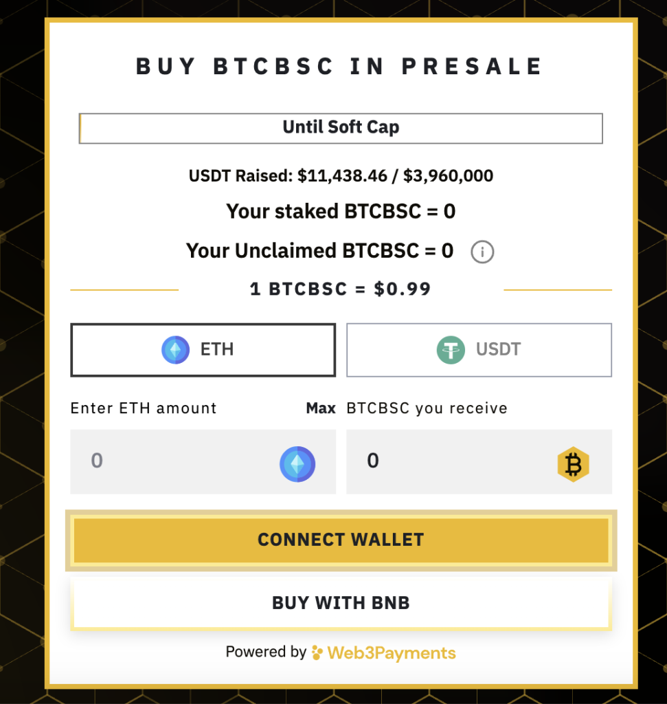 Come comprare Bitcoin BSC