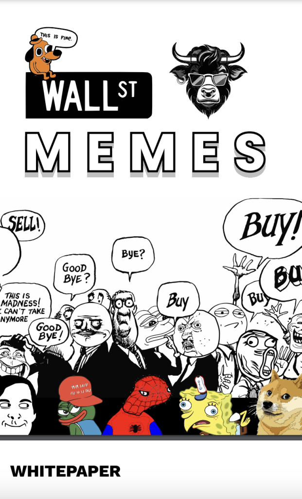 Presale crypto - Wall Street Memes whitepaper