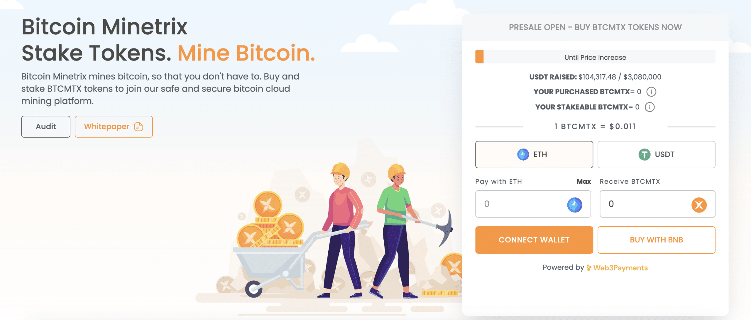 Come comprare Bitcoin Minetrix in presale