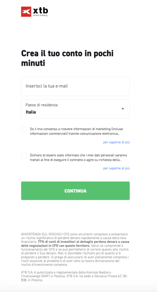 Best Trading Platforms - XTB Registration