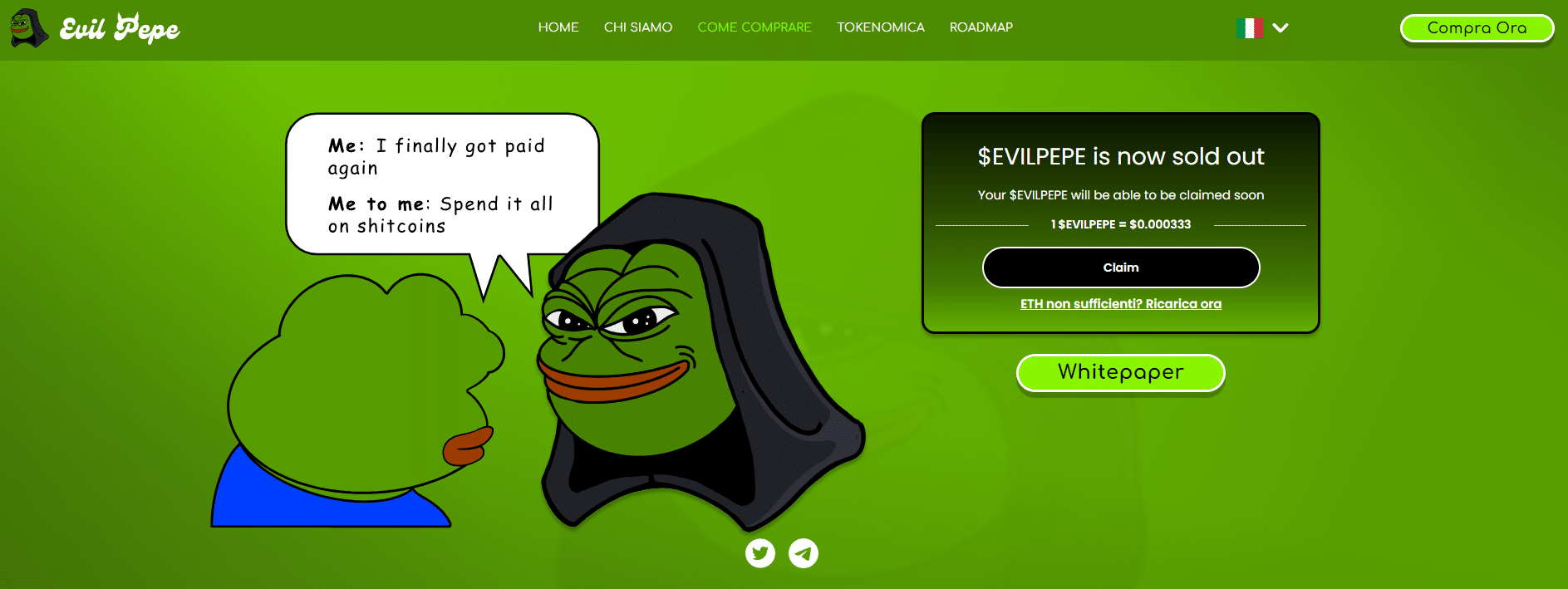 evil pepe coin