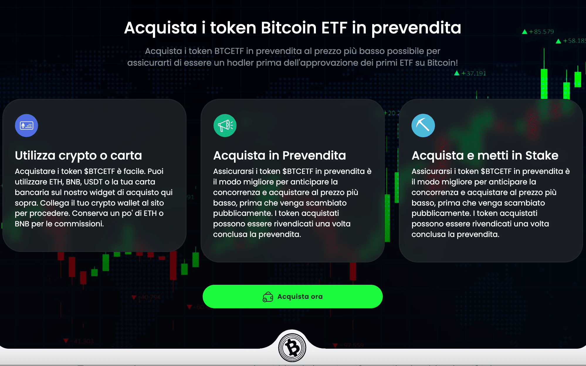 Dove comprare Bitcoin ETF token