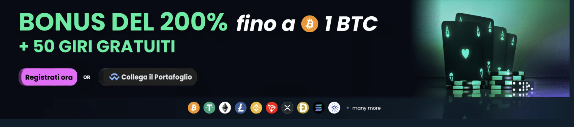 Bonus di benvenuto di Mega Dice