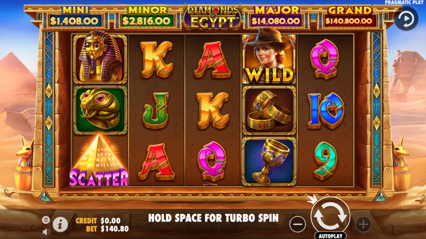 Slot Diamonds of Egypt