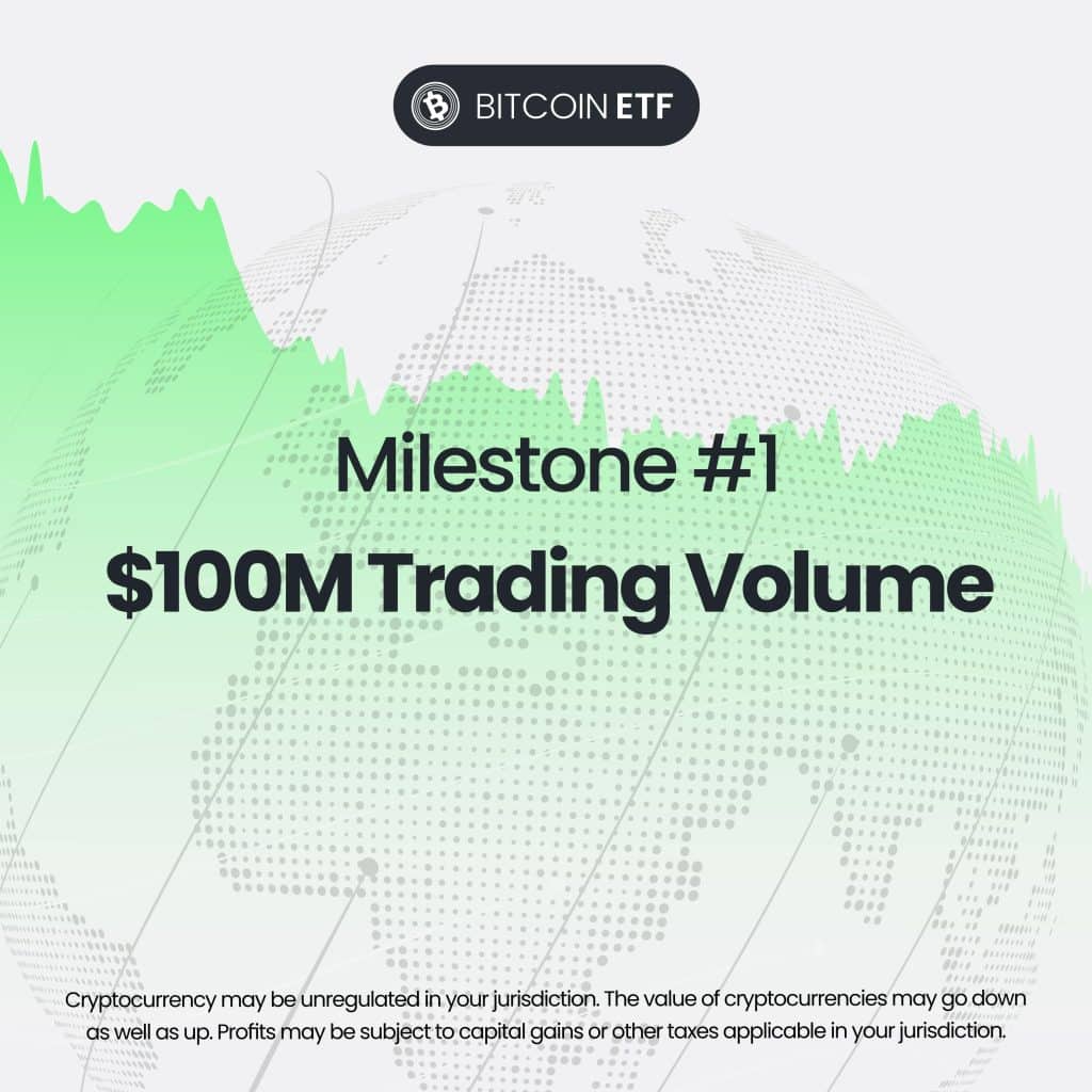 Milestone 1 Bitcoin ETF