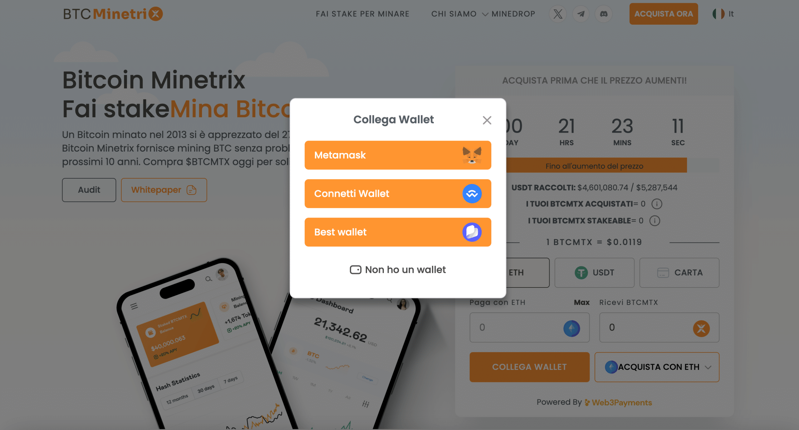 Dove comprare Bitcoin Minetrix