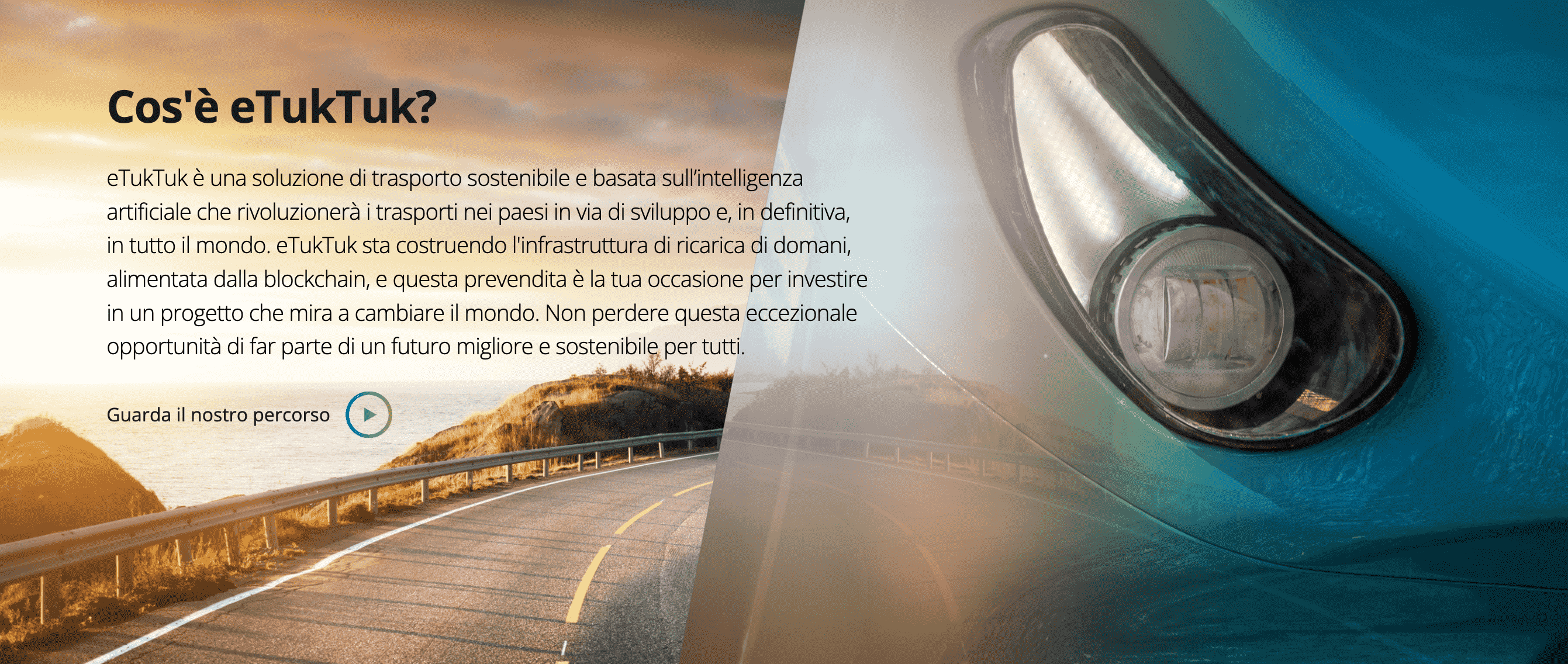 eTukTuk: la missione del progetto crypto