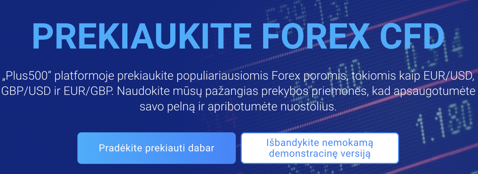 Forex Prekyba Lietuvoje 2024 - Geriausios Platformos Internetu