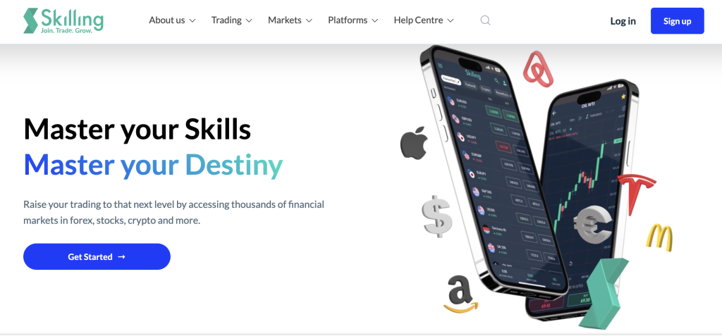 Skilling - many asset classes in one place