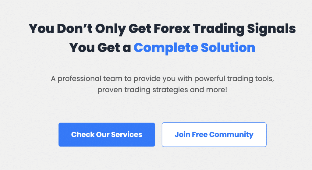 Mega FX – a complete trading package including Forex signals