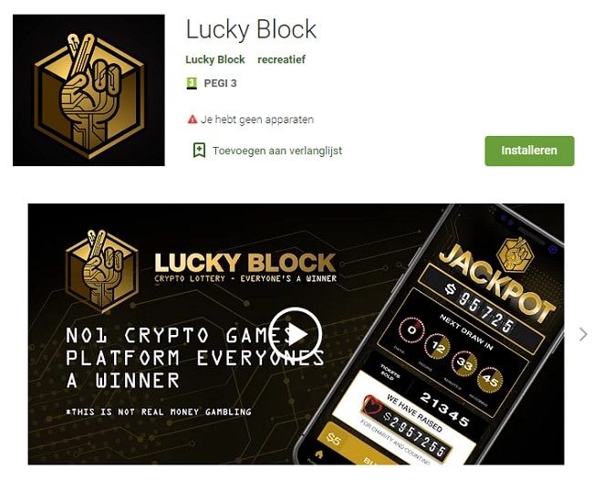 Lucky Block app