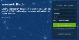 Maak een Bitcoin Pro Account