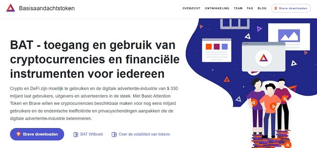 Basic Attention Token website