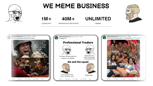 Wall Street Memes memes voorbeelden