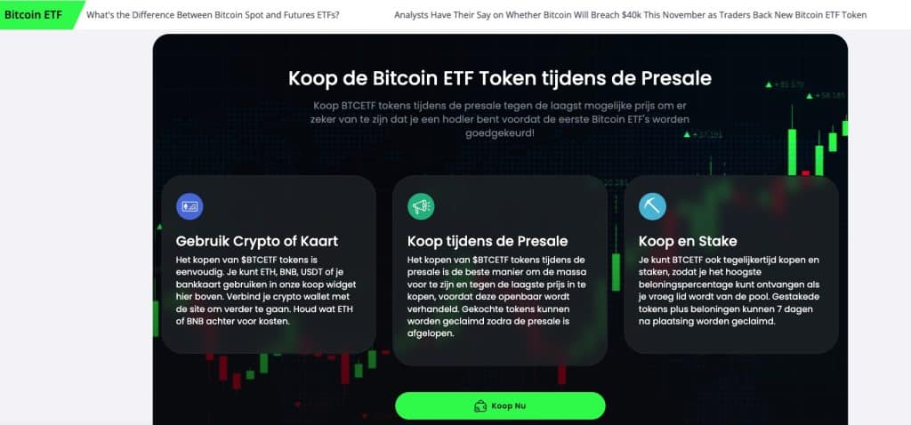 Hoe Bitcoin ETF ($BTCETF) kopen?
