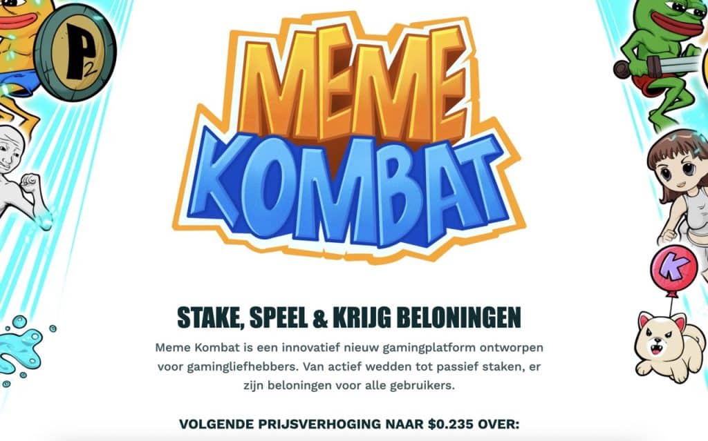 Meme Kombat website