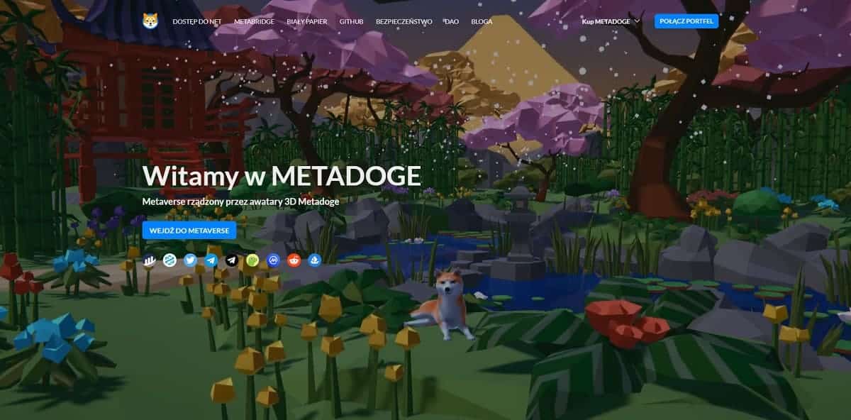 MetaDoge strona główna