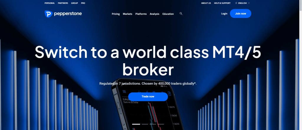 pepperstone strona główna