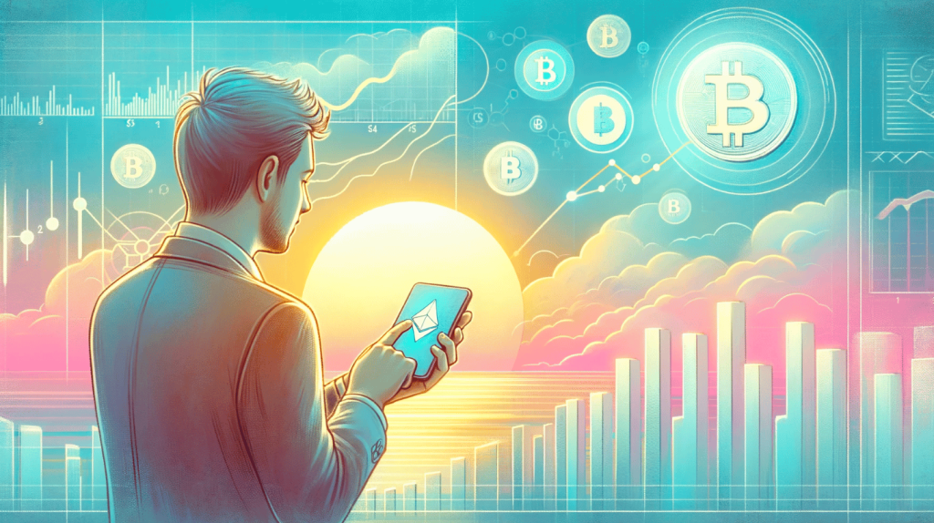 mezczyzna-wyszukujacy-na-smartfonie-wschodzace-kryptowaluty mężczyzna wyszukujący na smartfonie wschodzące kryptowaluty