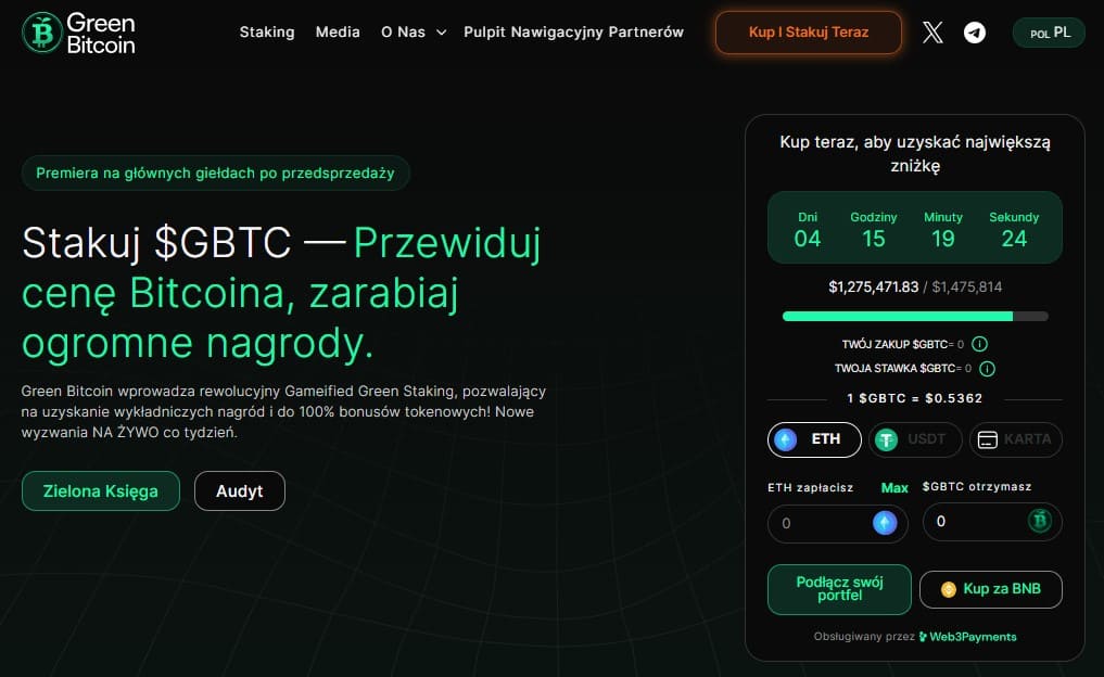 green bitcoin strona główna