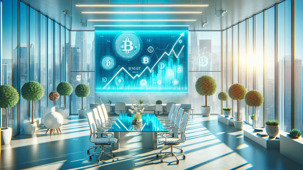 prezentacja-w-sali-konferencyjnej-przedstawiajaca-najbardziej-oplacalne-kryptowaluty prezentacja w sali konferencyjnej przedstawiająca najbardziej opłacalne kryptowaluty