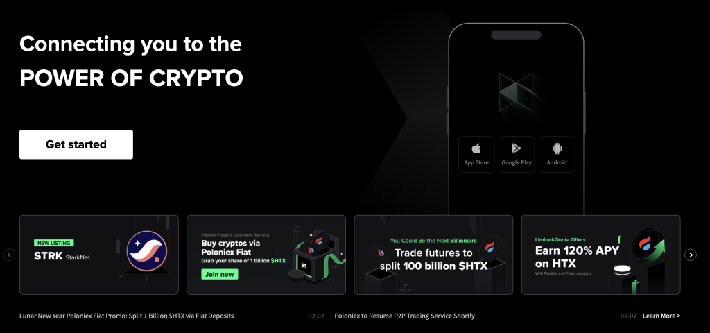 poloniex strona glowna