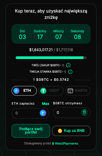 panel kupna tokenów