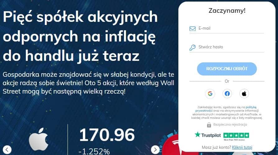 avatrade strona główna