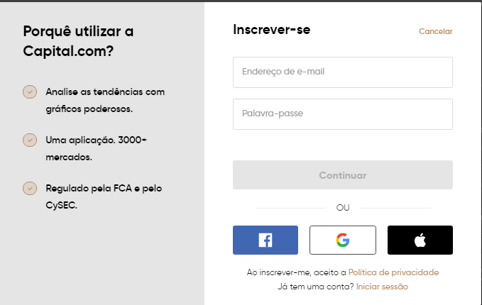 capital.com Portugal