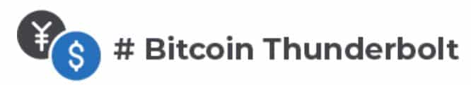 logo de bitcoin thunderbolt