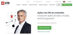 XTB - um dos melhores brokers em Portugal para investir mobile