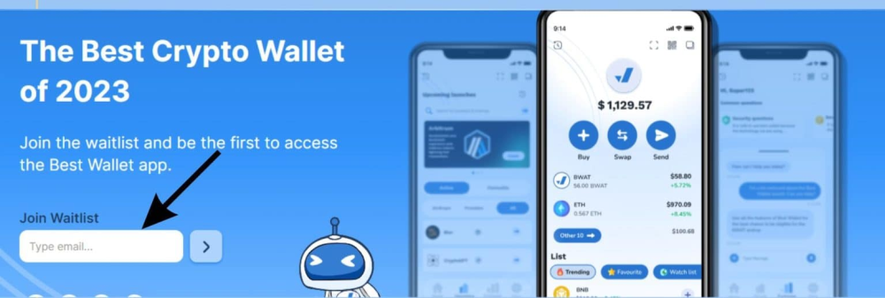 waiting list de best wallet