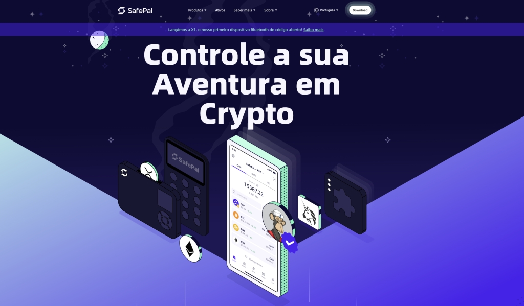Carteira de criptomoedas SafePal