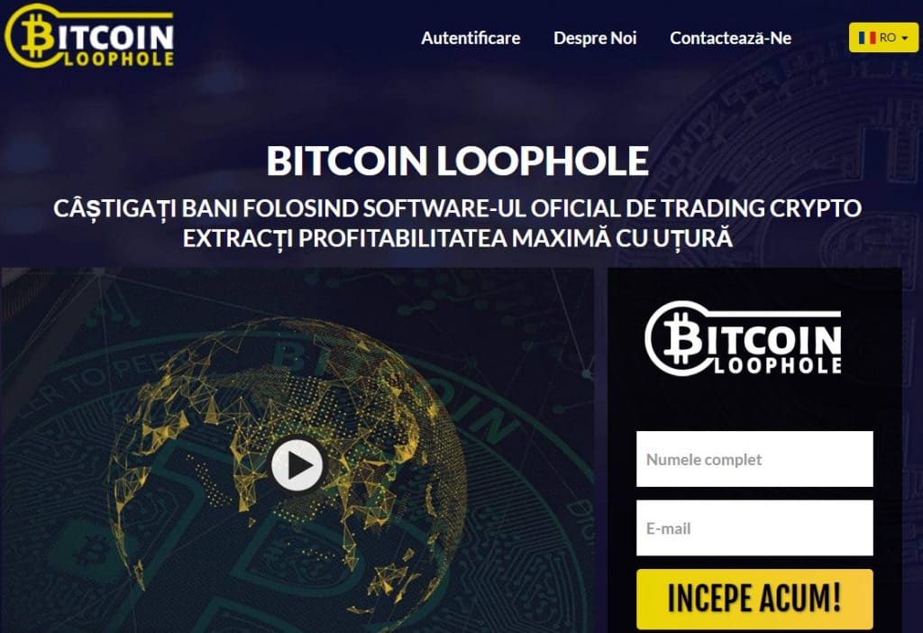 Bitcoion Loophole - Înregistrare