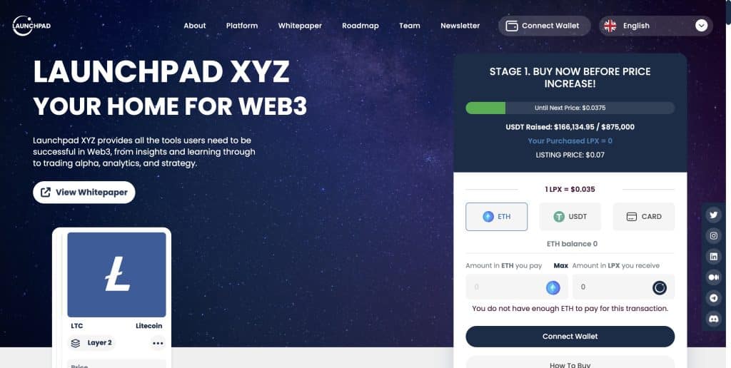 Prevânzarea Launchpad