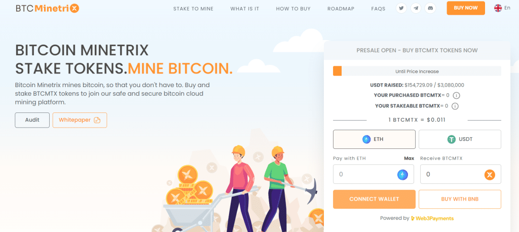 Bitcoin Minetrix - Criptomonede mai ieftine de $1